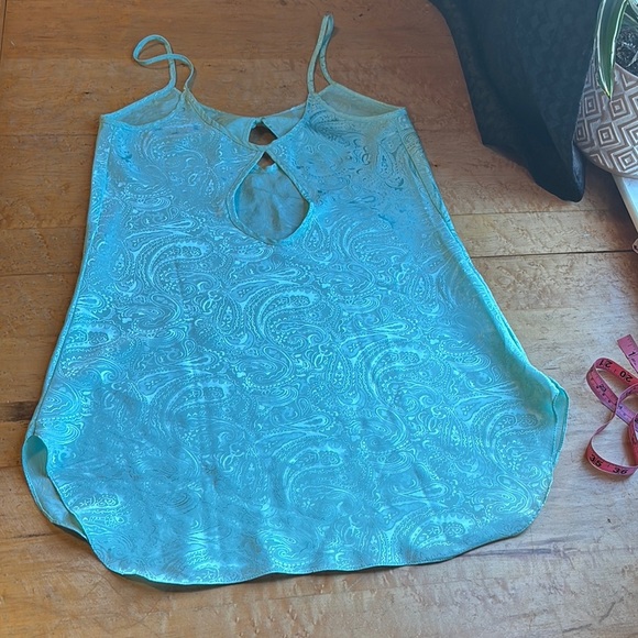 Women’s size small pasily light blue night gown - Picture 5 of 5